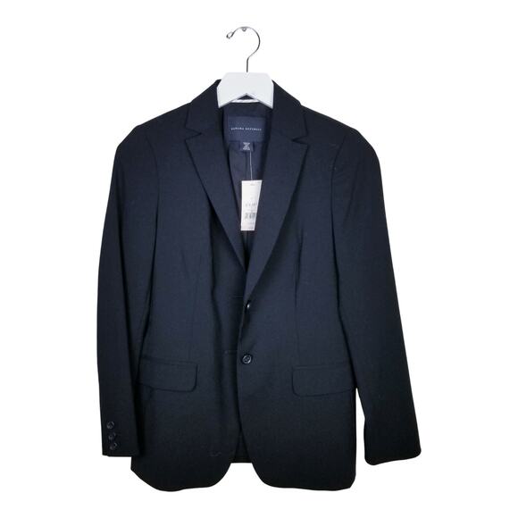Banana Republic Jackets & Blazers - BANANA REPUBLIC Black Wool Blazer - Size 4P New With Tags